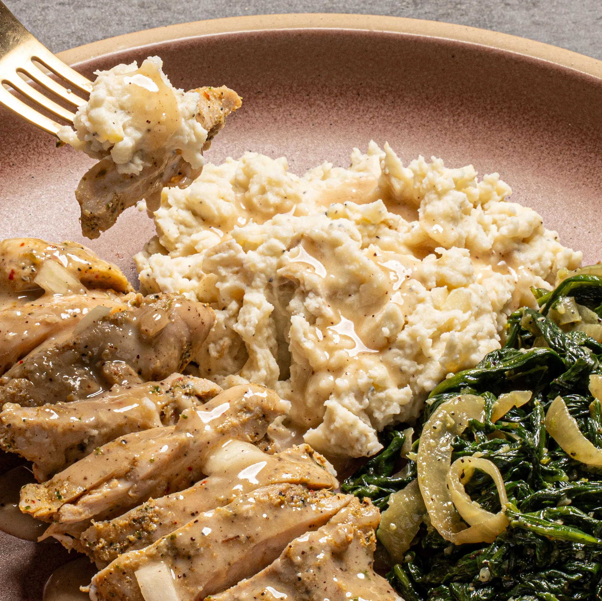 Herb Roasted Chicken with Mashed Potatoes - Image 2